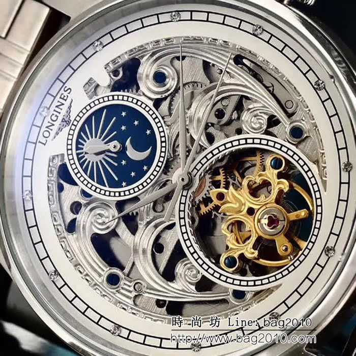 LONGINES浪琴 全自動機械 精品男士腕表 WSS0553